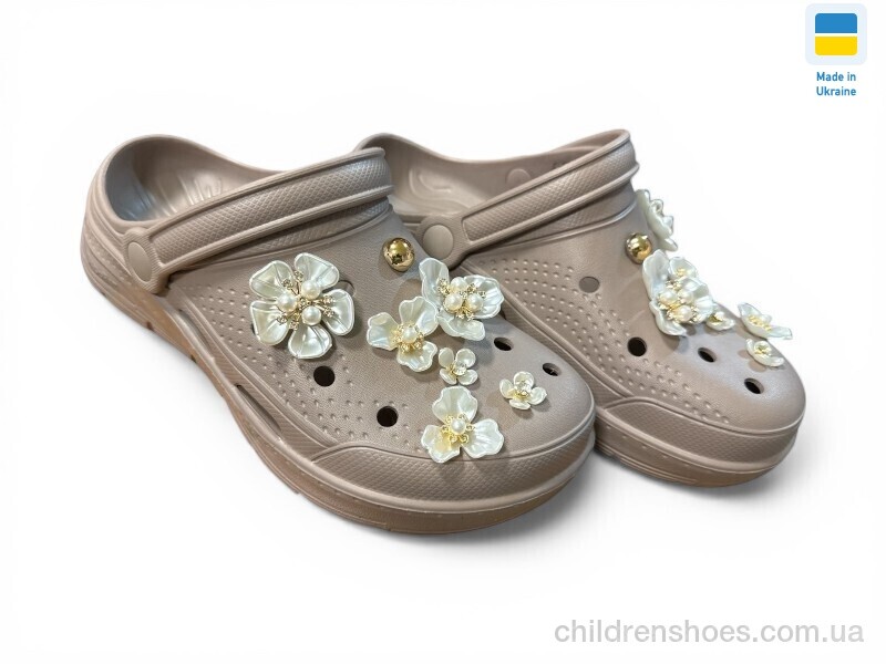 Кроксы 413 капучіно Rai shoes / p. 36-41 / 8пар