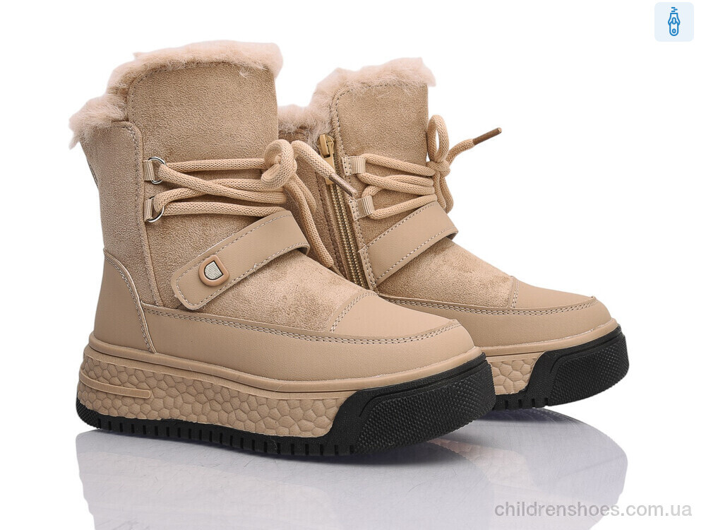Ботинки TC55-2 khaki Clibee-ShoSho / p. 32-37 / 6пар