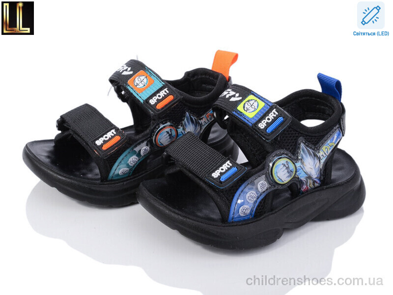 Сандалии Lilin C556-7-7A LED mix