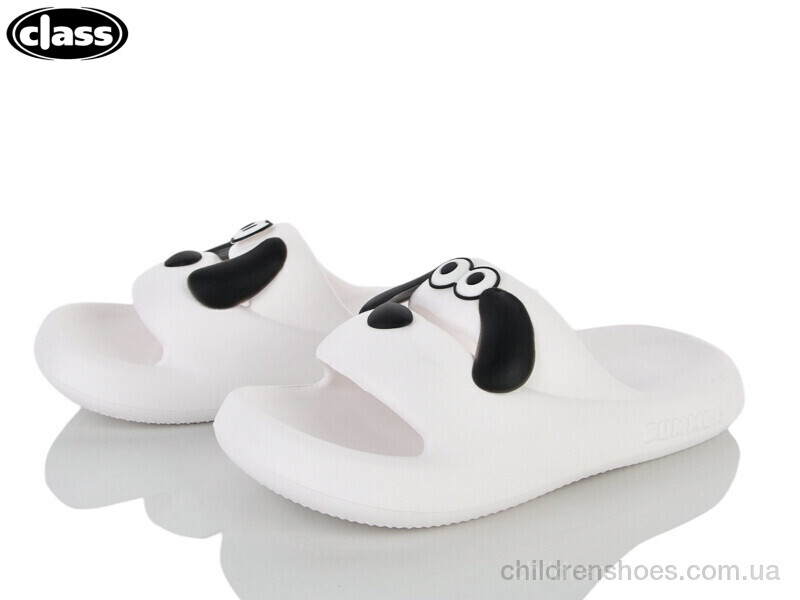 Шлепки женские No brand 7510 white