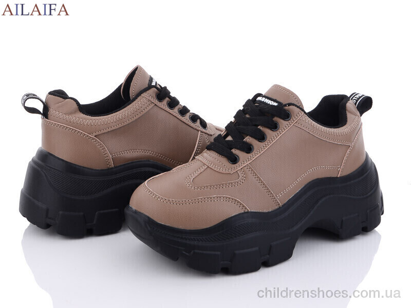 Кроссовки No brand A07-1 khaki піна