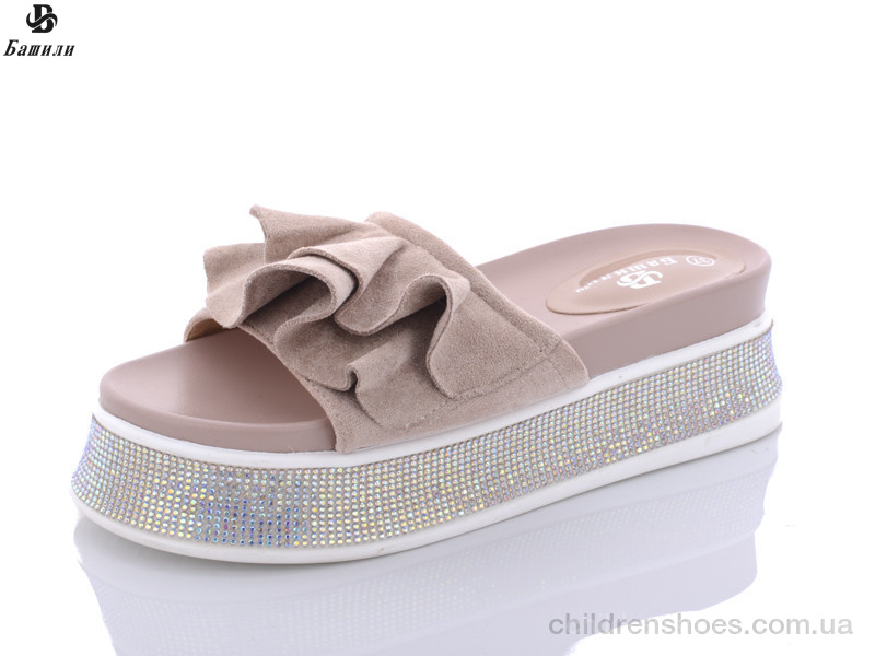 Шлепки женские Башили 3291-G13-8