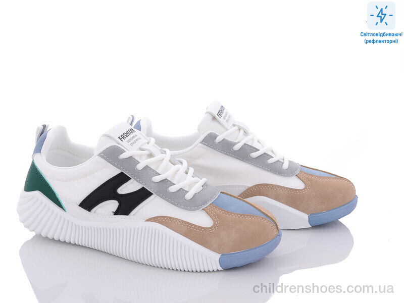 Кроссовки Violeta only one 173-36 white-khaki