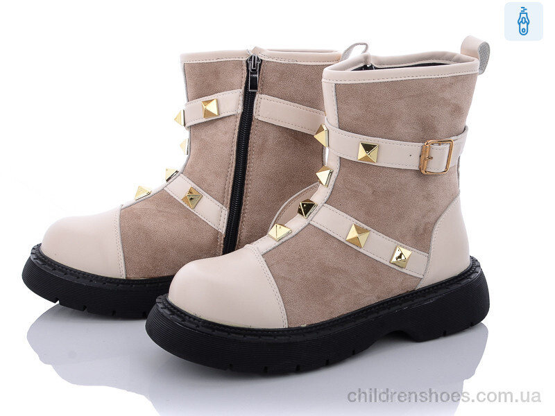 Ботинки 197-72 beige Violeta / p. 36-41 / 8пар