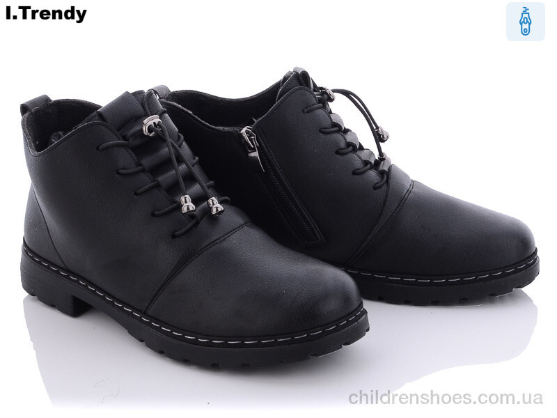 Ботинки BK79-1 black Trendy / p. 36-41 / 8пар