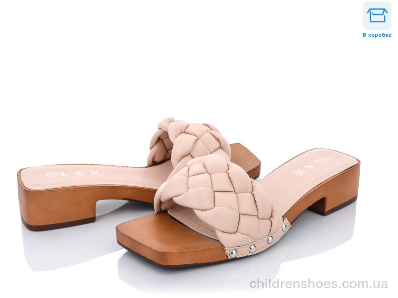 Шлепки женские L&amp;M F88-2