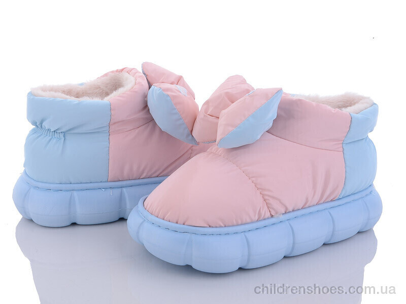 Тапки No brand JP2064 pink-l.blue
