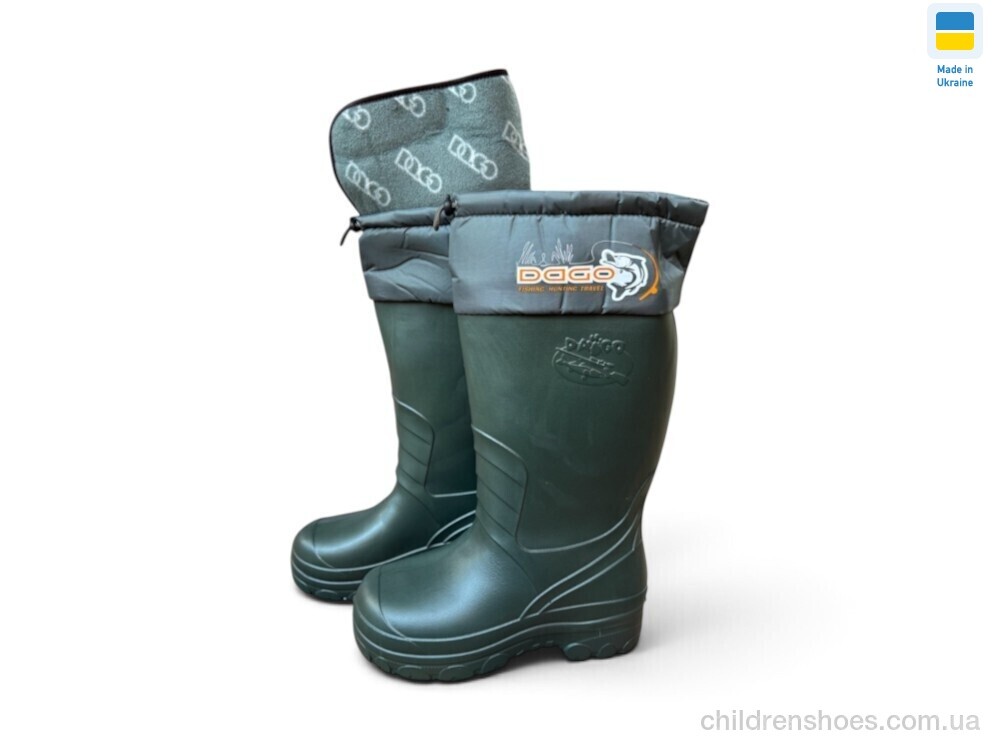 Сапоги из пены 0601 хакі Rai shoes / p. 41-46 / 4пар