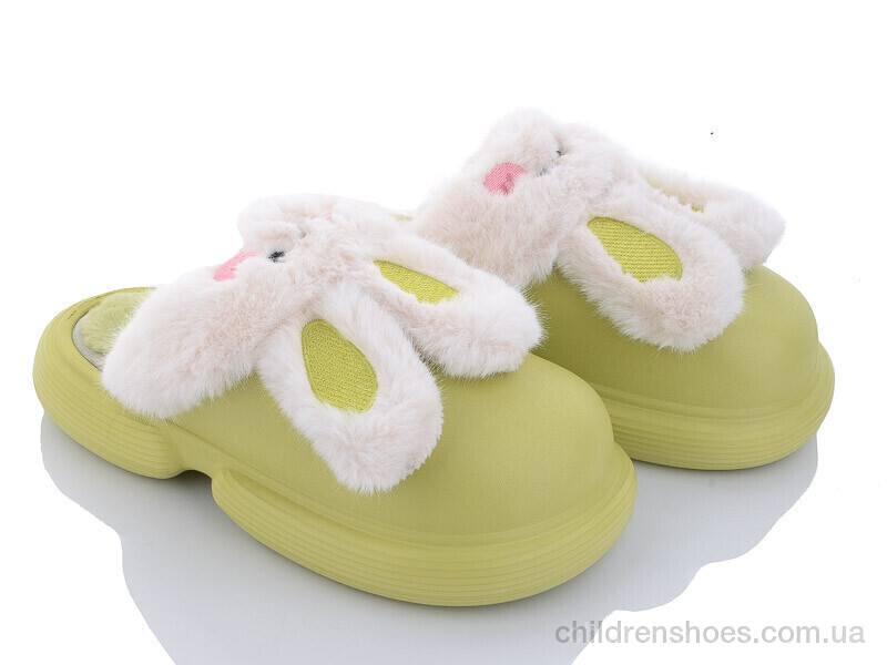 Тапки No brand 2336 green