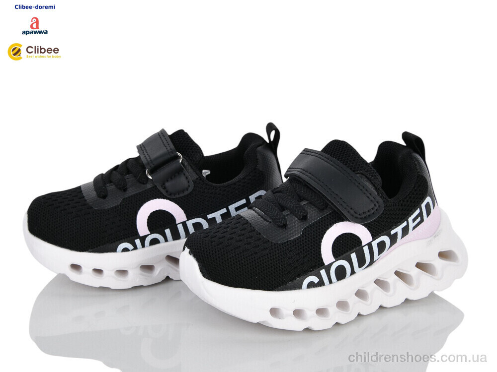 Кроссовки LB3300 black-pink Clibee-Doremi / p. 25-30 / 6пар