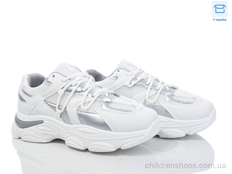 Кроссовки M-Style M1 white-silver