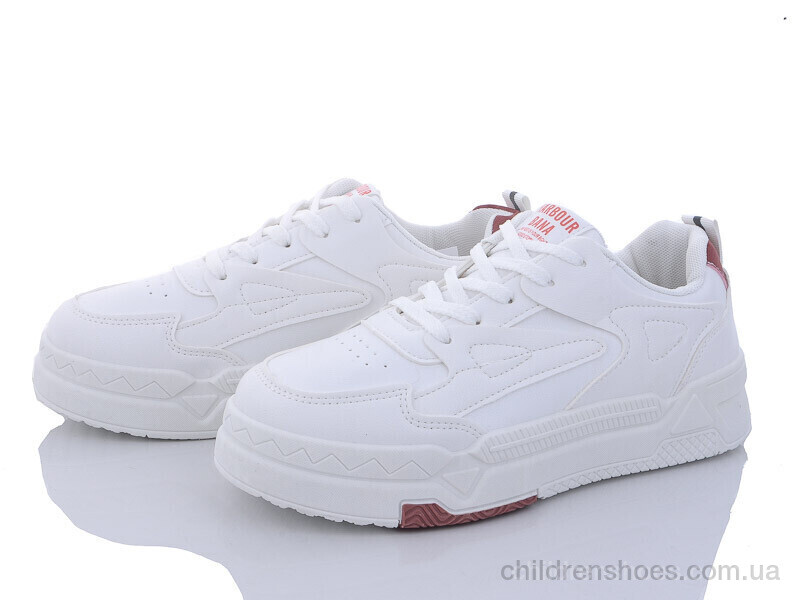 Кроссовки Violeta only one 45-96 white-red