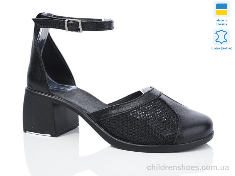 Туфли No brand 1123 чорний к.