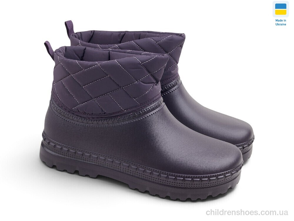 Сапоги из пены D420 DF т.фіолетовий Rai shoes / p. 37-41 / 6пар