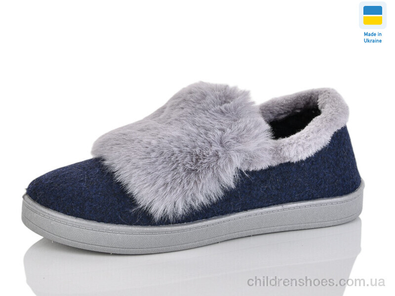 Тапки Y28 синій Lot Shoes / p. 37-41 / 6пар