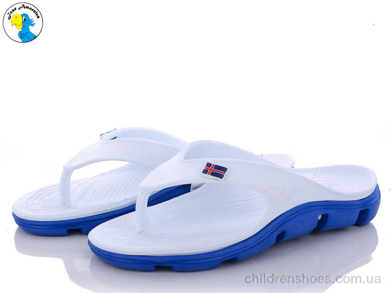 Шлепки Jose Amorales 118215 white