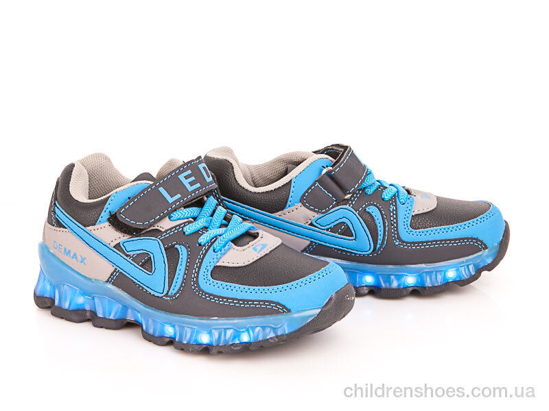 Кроссовки Demax D8066-2 navy-grey-blue