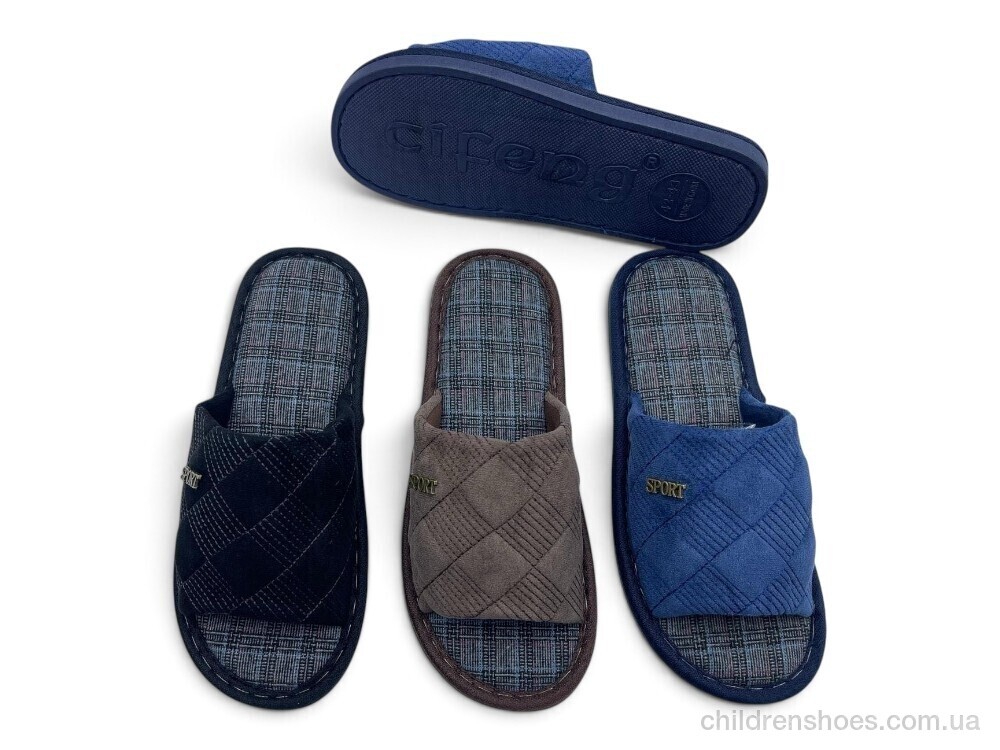 Тапки WP5023 mix Rai shoes / p. 40-45 / 12пар