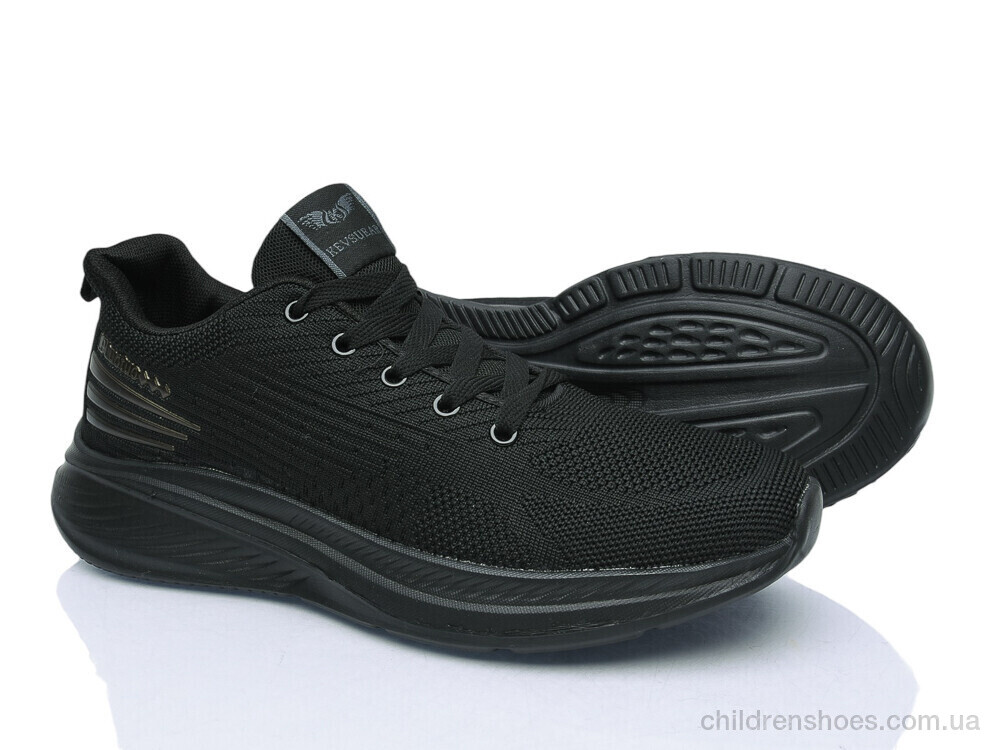 Кроссовки 2323 black Lion-Lu / p. 41-45 / 8пар