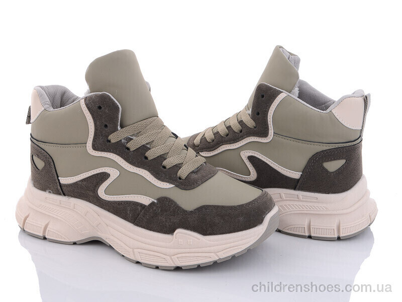 Ботинки 150-45 beige-oliva Violeta / p. 36-41 / 8пар