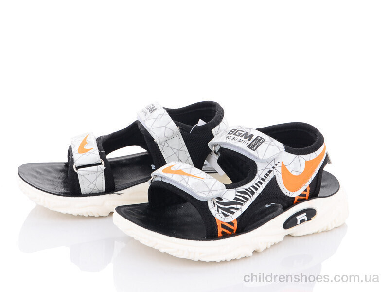 Сандалии DL45(B01) white-orange Violeta / p. 27-31 / 5пар