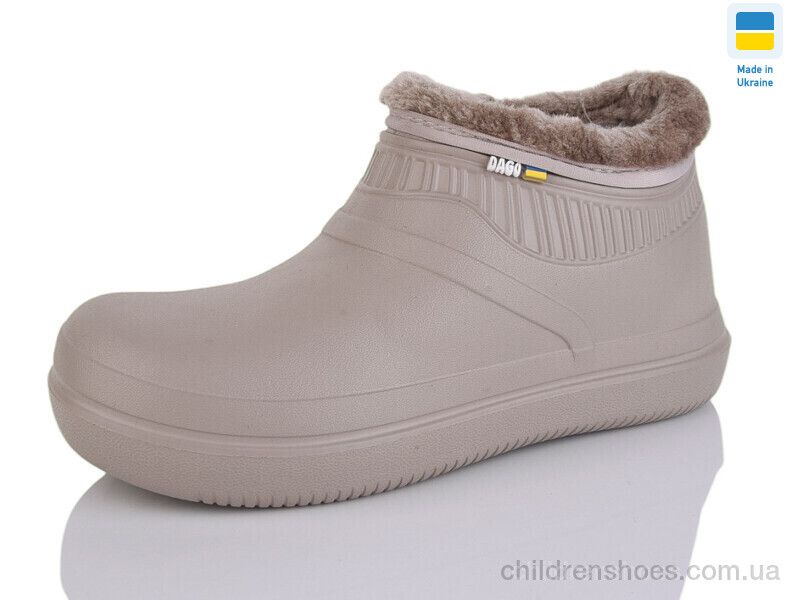Галоши Dago 7004 бежевий