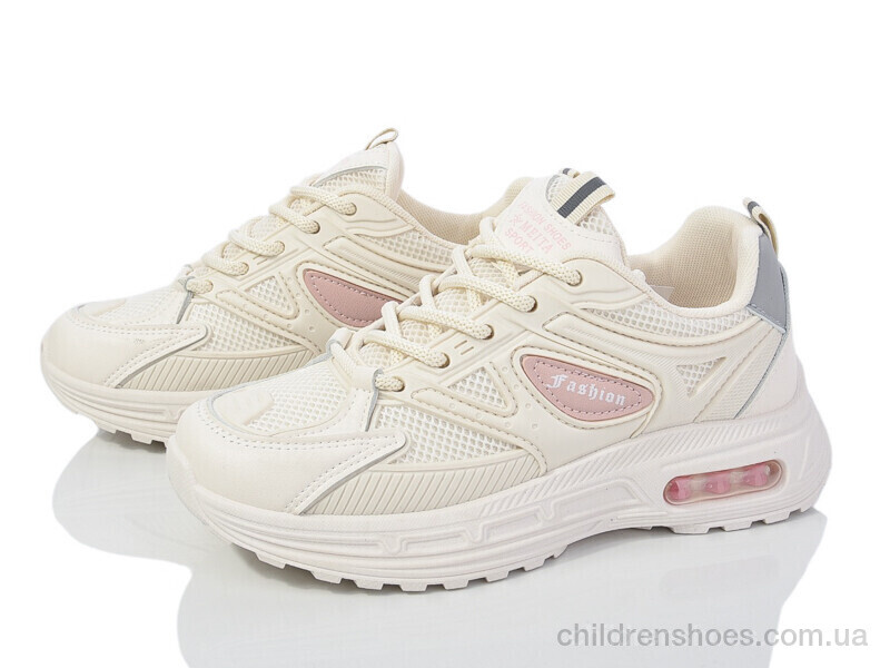 Кроссовки Violeta 176-35 beige-pink