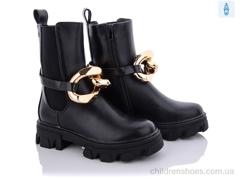 Ботинки M616-1 black Violeta / p. 36-41 / 8пар