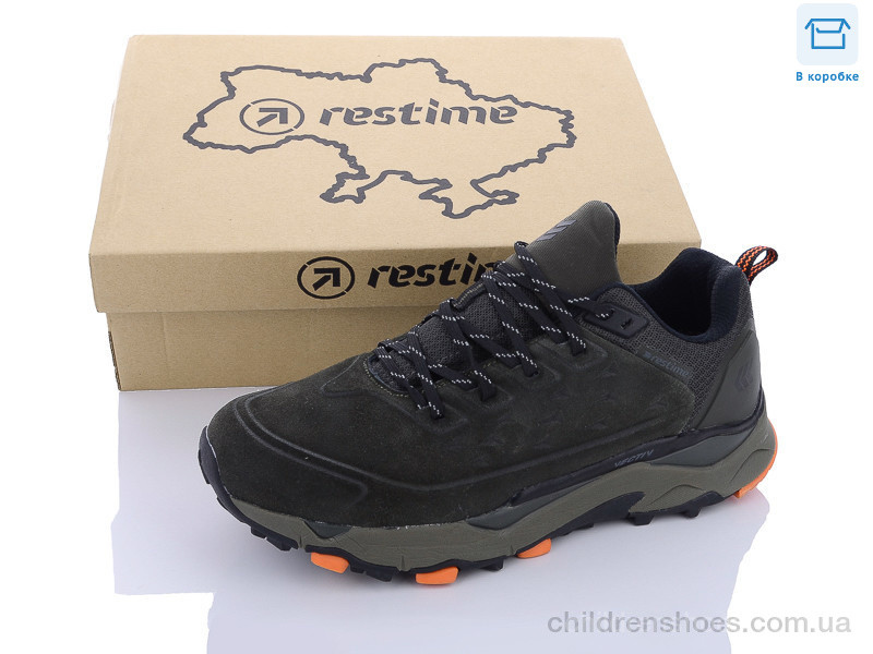 Кроссовки Restime AMB23995 khaki