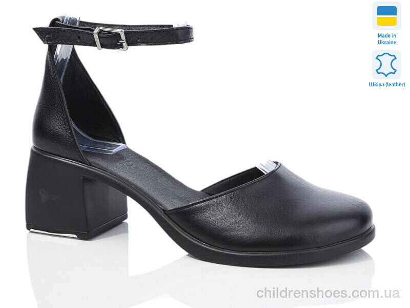 Туфли No brand 1122 чорний к.