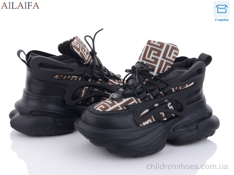 Кроссовки Aelida 82033 all black