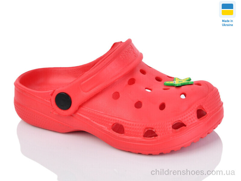Кроксы 017 червоний Lot Shoes / p. 30-35 / 6пар