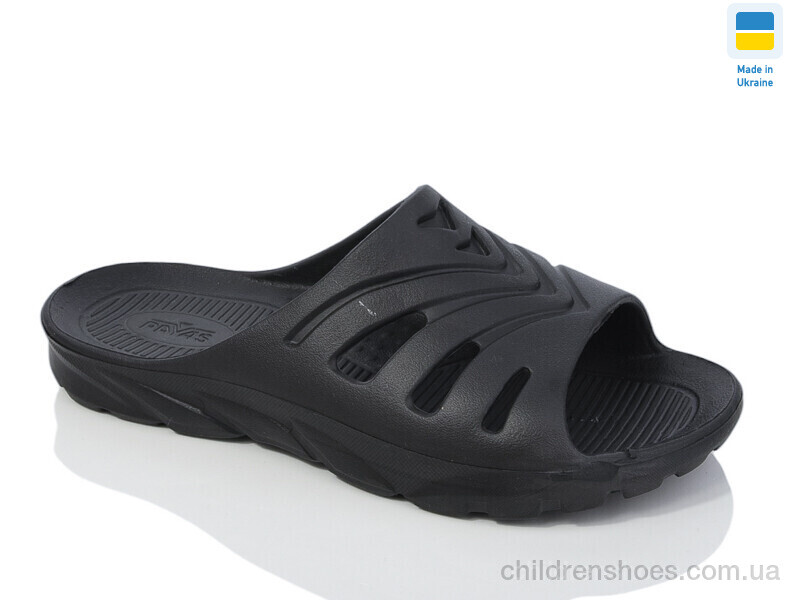 Шлепки Сітроен черний Lot Shoes / p. 40-45 / 8пар