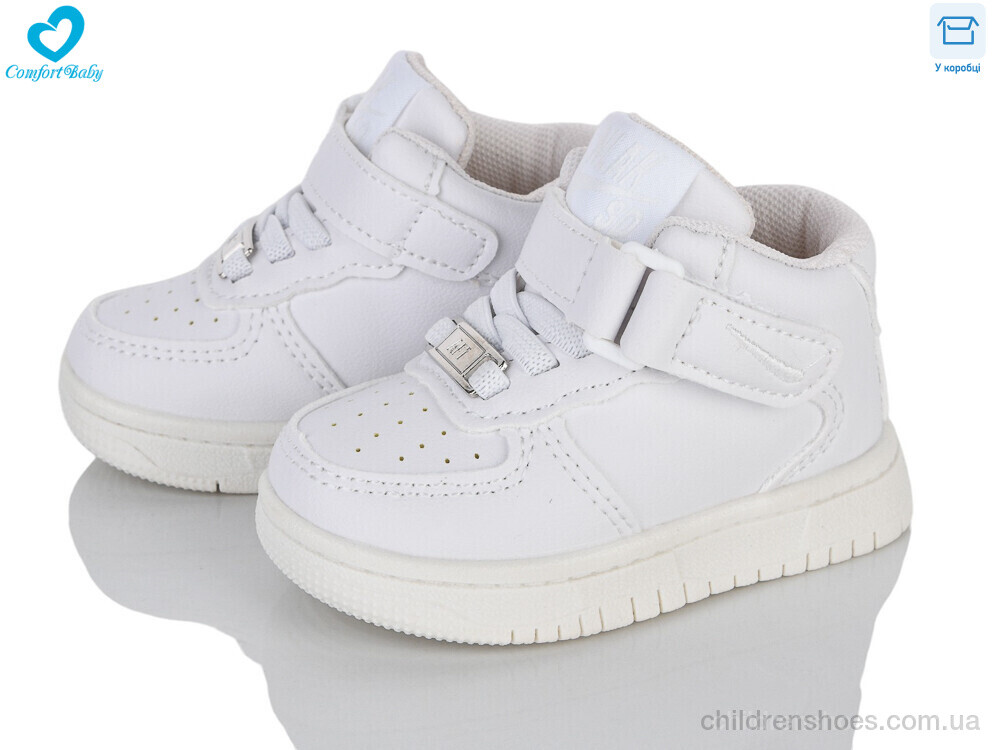 Кроссовки 80-1 білий Comfort-baby / p. 16-20 / 7пар