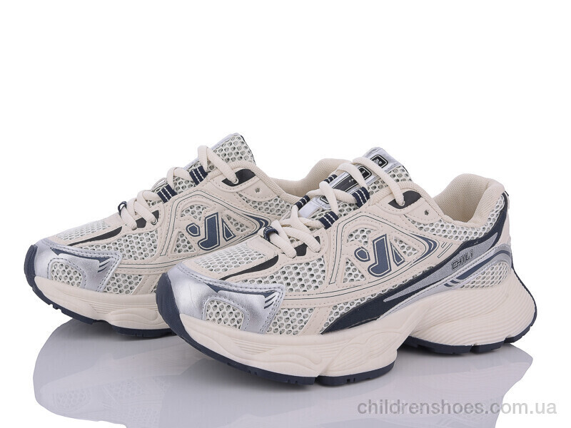 Кроссовки 136-26 silver Violeta / p. 36-41 / 8пар