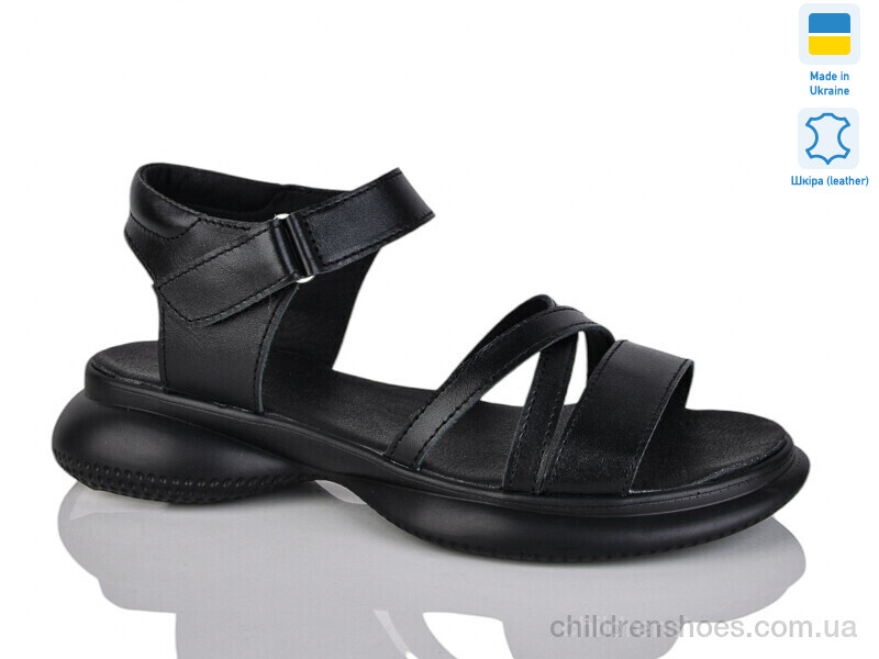 Шлепки женские No brand 115 чорний к.