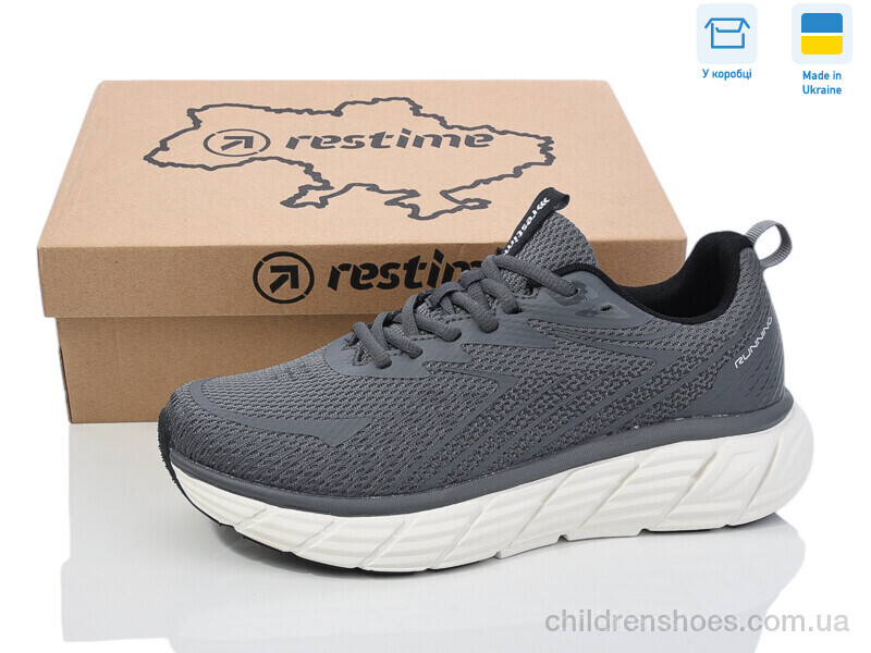 Кроссовки Restime EML25449 d.grey