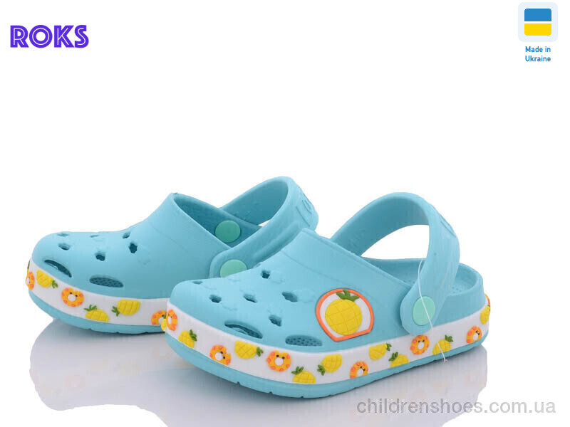 Кроксы Dago 330-1 бирюза ананас