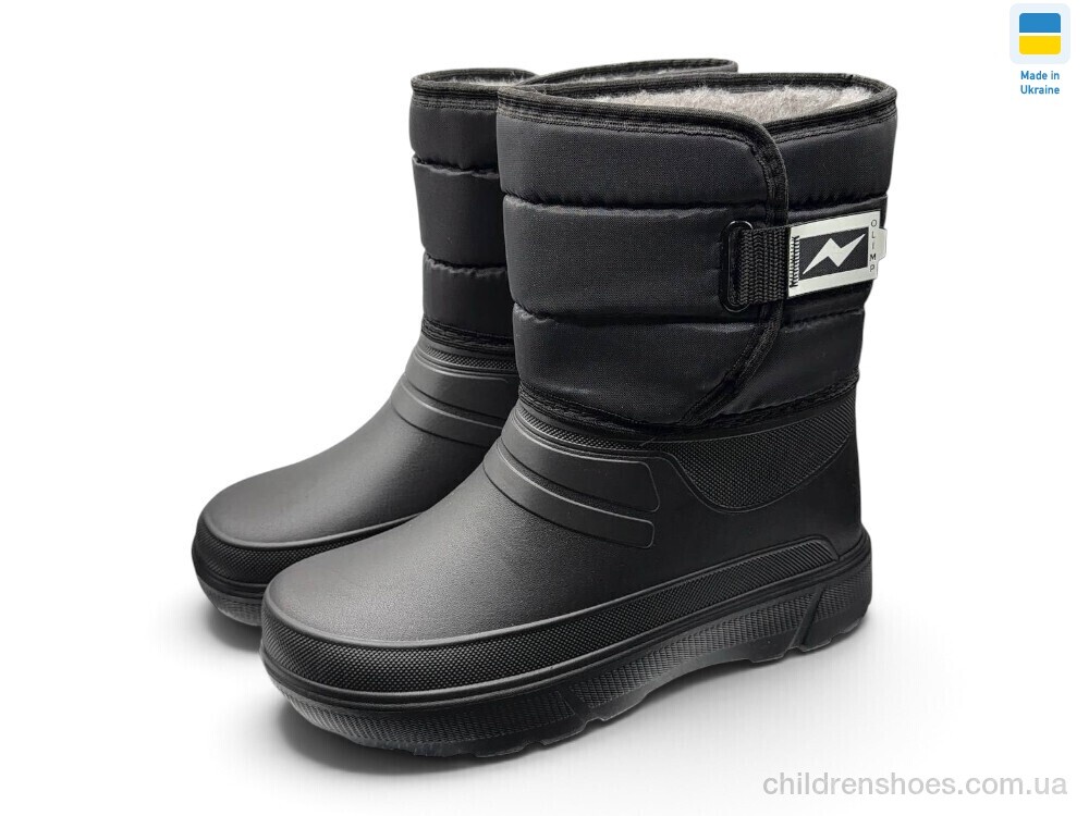 Сапоги из пены СМ732 чорний Rai shoes / p. 41-46 / 8пар