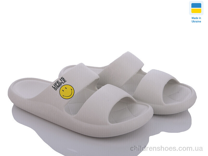 Шлепки женские Гипанис DS69 молочний