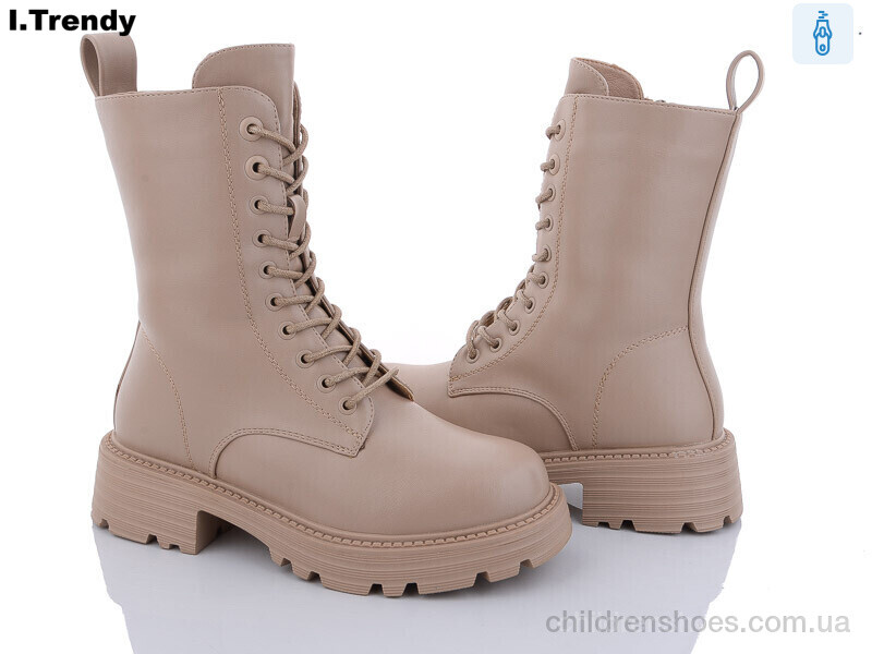 Ботинки B9703-10 beige Trendy / p. 36-41 / 6пар