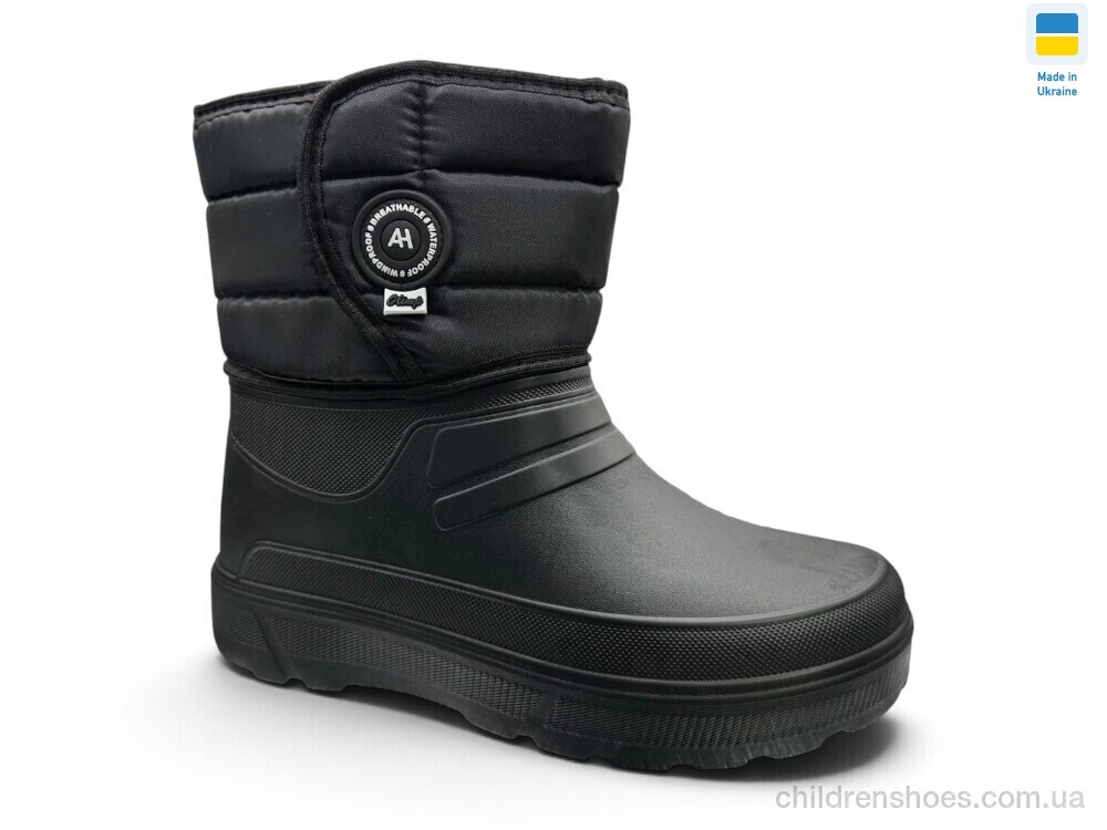 Сапоги из пены Б03 чорний Rai shoes / p. 41-46 / 8пар