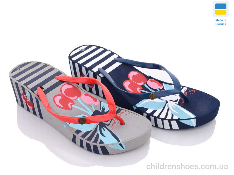 Шлепки женские Super Gear 6506-7 mix