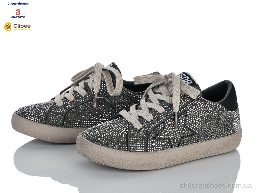 Кроссовки ABC2586-1 grey Clibee-Doremi / p. 31-37 / 7пар
