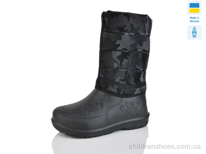 Сапоги из пены Payas Чобіт жін.3D чорний