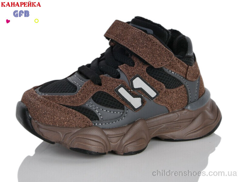Кроссовки D6012-6 GFB-Канарейка / p. 22-27 / 8пар