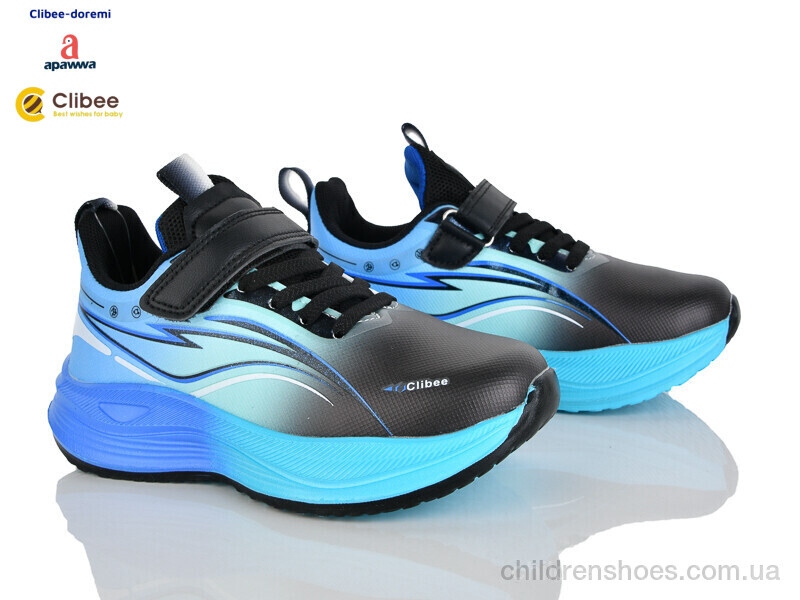 Кроссовки Clibee LC1190-2 black-royal