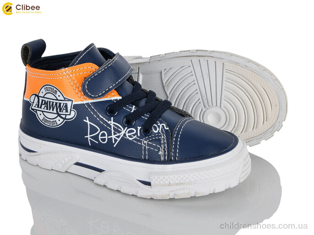 Кеды QV70-1 navy Clibee / p. 25-30 / 6пар