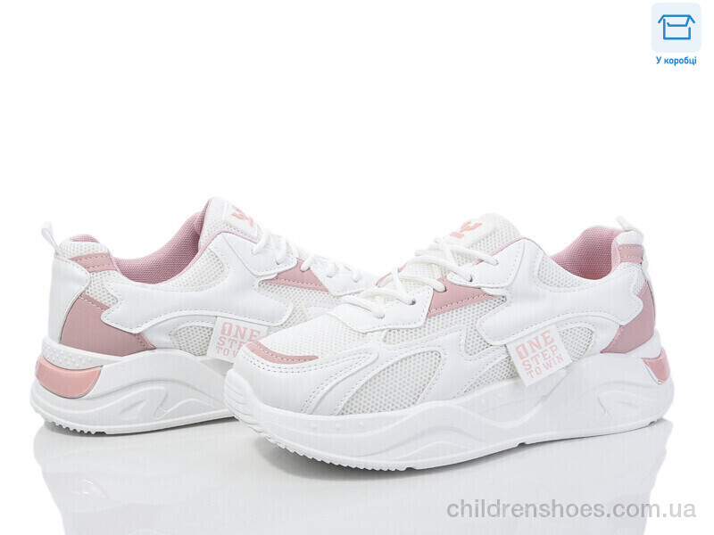 Кроссовки M-Style M2 white-pink