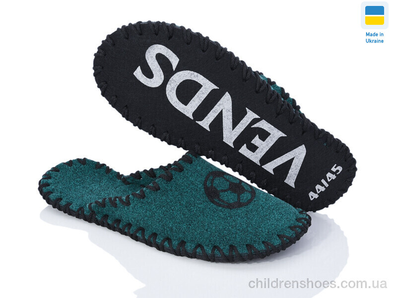 Тапки Vends 376M зелений